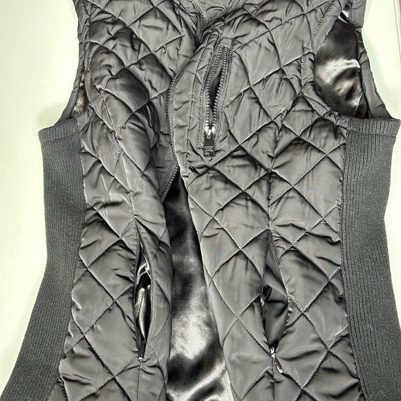 Women’s Andrew Marc Quilted Jacket Vest - Picture 5 of 8